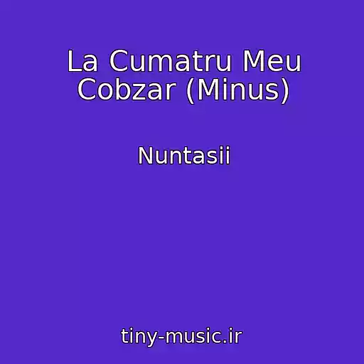 کاور آهنگ La Cumatru Meu Cobzar (Minus) از Nuntasii