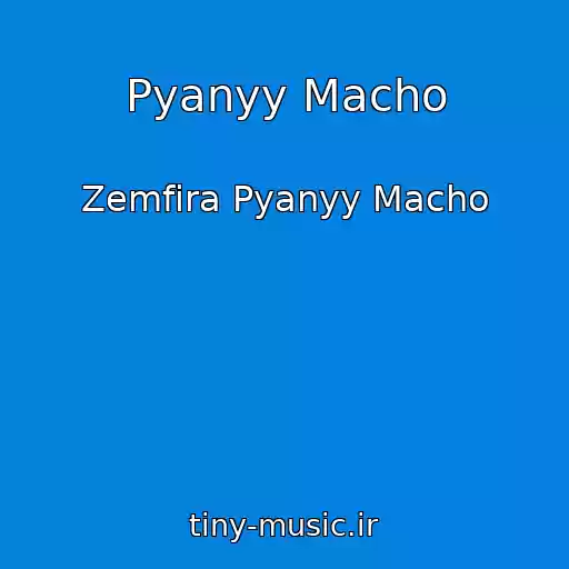کاور آهنگ Pyanyy Macho از Zemfira Pyanyy Macho
