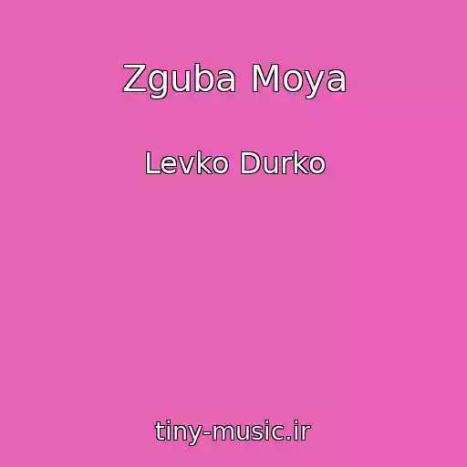 کاور آهنگ Zguba Moya از Levko Durko