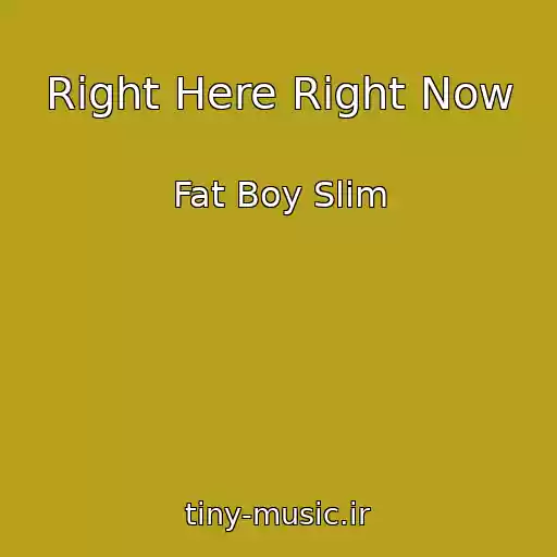 کاور آهنگ Right Here Right Now از Fat Boy Slim