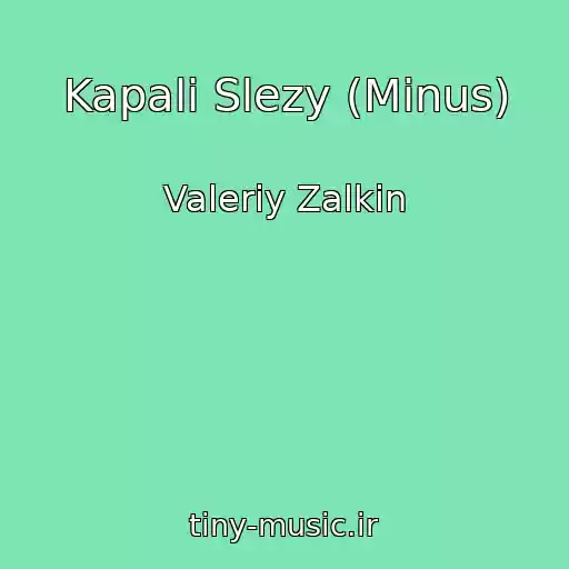 کاور آهنگ Kapali Slezy (Minus) از Valeriy Zalkin