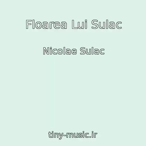 کاور آهنگ Floarea Lui Sulac از Nicolae Sulac