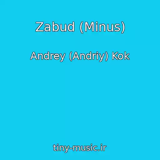 کاور آهنگ Zabud (Minus) از Andrey (Andrіy) Kok