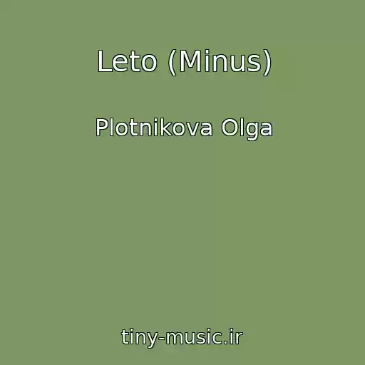 کاور آهنگ Leto (Minus) از Plotnikova Olga