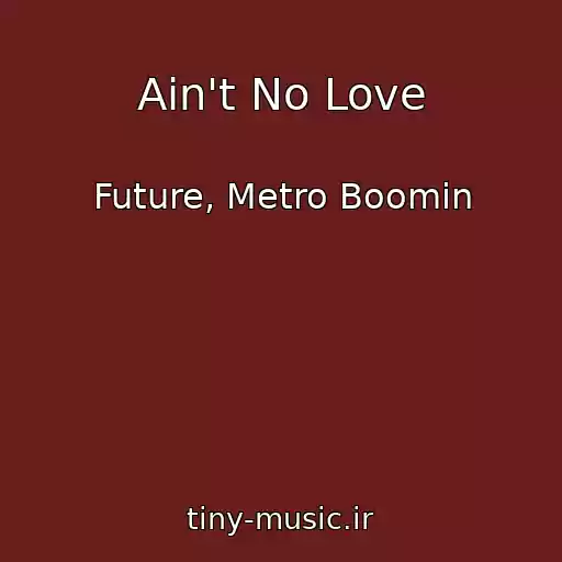 کاور آهنگ Ain't No Love از Future, Metro Boomin