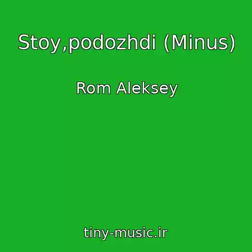 کاور آهنگ Stoy,podozhdi (Minus) از Rom Aleksey