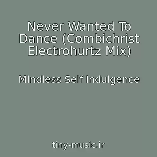 کاور آهنگ Never Wanted To Dance (Combichrist Electrohurtz Mix) از Mindless Self Indulgence