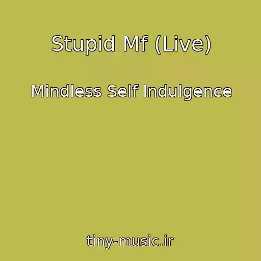 کاور آهنگ Stupid Mf (Live) از Mindless Self Indulgence