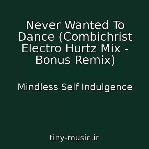 کاور آهنگ Never Wanted To Dance (Combichrist Electro Hurtz Mix - Bonus Remix) از Mindless Self Indulgence