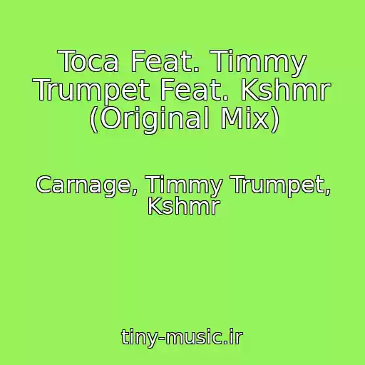 کاور آهنگ Toca Feat. Timmy Trumpet Feat. Kshmr (Original Mix) از Carnage, Timmy Trumpet, Kshmr