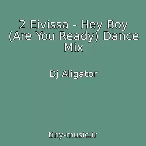 کاور آهنگ 2 Eivissa - Hey Boy (Are You Ready) Dance Mix از Dj Aligator