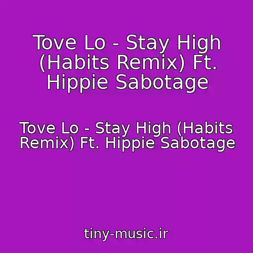 کاور آهنگ Tove Lo - Stay High (Habits Remix) Ft. Hippie Sabotage از Tove Lo - Stay High (Habits Remix) Ft. Hippie Sabotage
