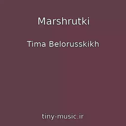 کاور آهنگ Marshrutki از Tima Belorusskikh