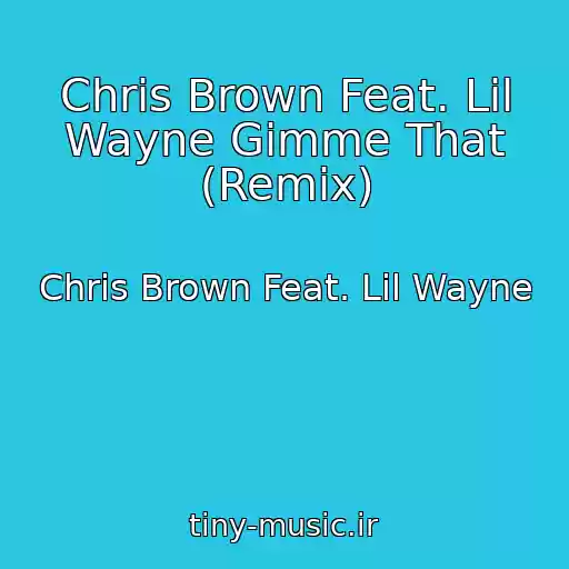کاور آهنگ Chris Brown Feat. Lil Wayne Gimme That (Remix) از Chris Brown Feat. Lil Wayne