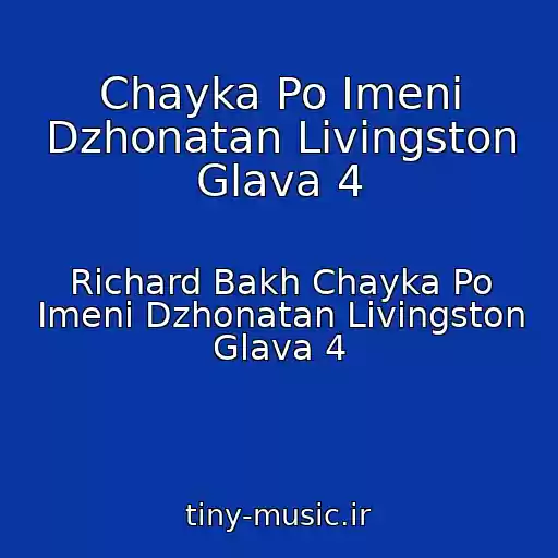 کاور آهنگ Chayka Po Imeni Dzhonatan Livingston Glava 4 از Richard Bakh Chayka Po Imeni Dzhonatan Livingston Glava 4