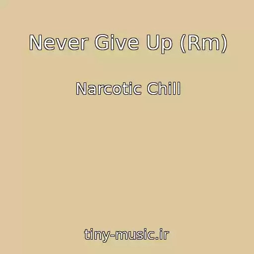 کاور آهنگ Never Give Up (Rm) از Narcotic Chill