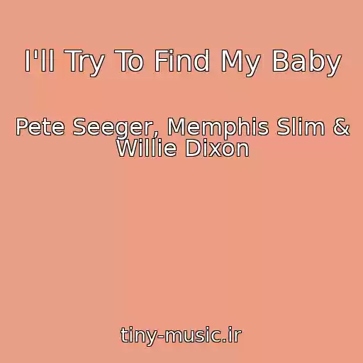 کاور آهنگ I'll Try To Find My Baby از Pete Seeger, Memphis Slim & Willie Dixon