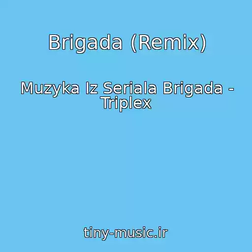 کاور آهنگ Brigada (Remix) از Muzyka Iz Seriala Brigada - Triplex