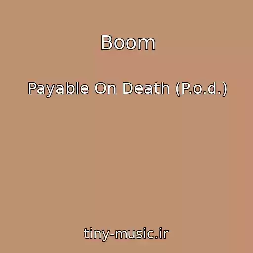 کاور آهنگ Boom از Payable On Death (P.o.d.)