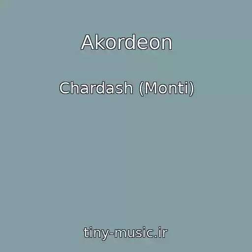 کاور آهنگ Akordeon از Chardash (Monti)