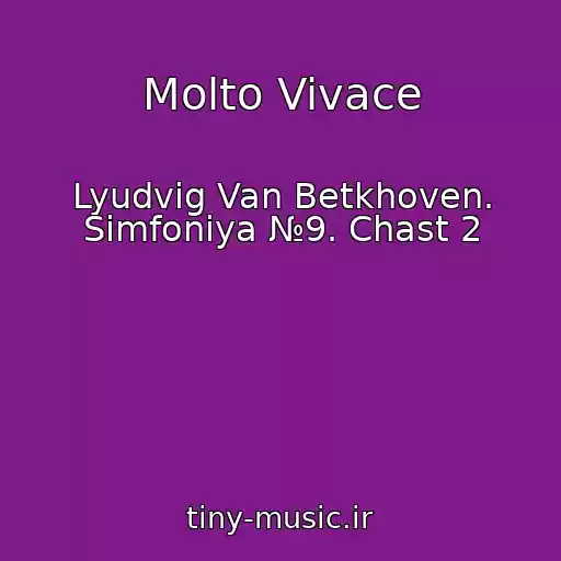 کاور آهنگ Molto Vivace از Lyudvig Van Betkhoven. Simfoniya №9. Chast 2