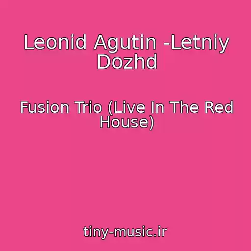 کاور آهنگ Leonid Agutin -Letniy Dozhd از Fusion Trio (Live In The Red House)