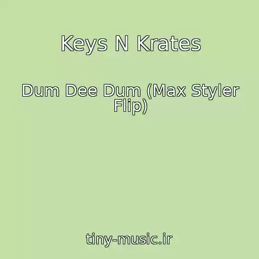 کاور آهنگ Keys N Krates از Dum Dee Dum (Max Styler Flip)