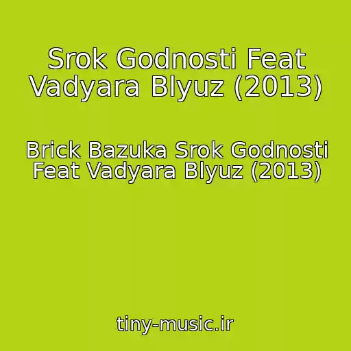 کاور آهنگ Srok Godnosti Feat Vadyara Blyuz (2013) از Brick Bazuka Srok Godnosti Feat Vadyara Blyuz (2013)