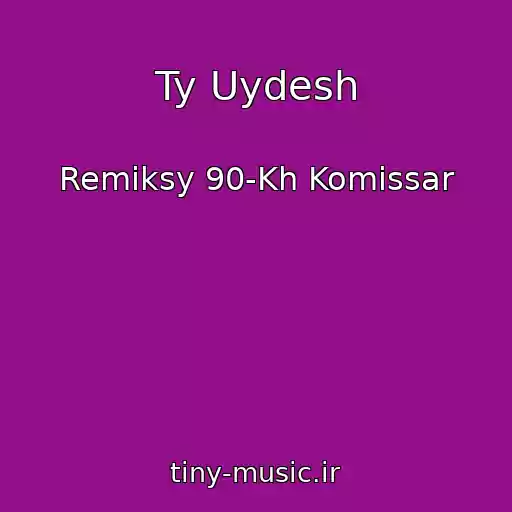 کاور آهنگ Ty Uydesh از Remiksy 90-Kh Komissar