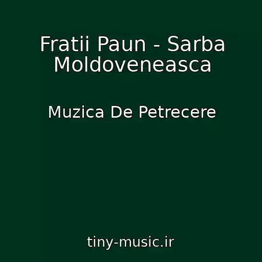 کاور آهنگ Fratii Paun - Sarba Moldoveneasca از Muzica De Petrecere