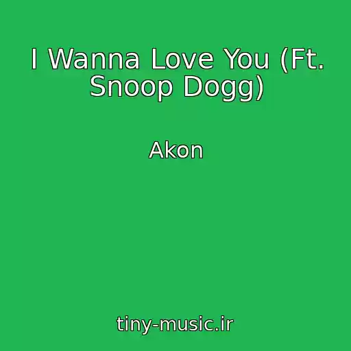 کاور آهنگ I Wanna Love You (Ft. Snoop Dogg) از Akon