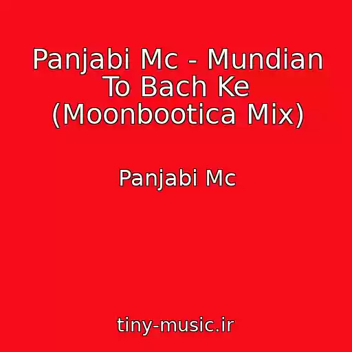 کاور آهنگ Panjabi Mc - Mundian To Bach Ke (Moonbootica Mix) از Panjabi Mc