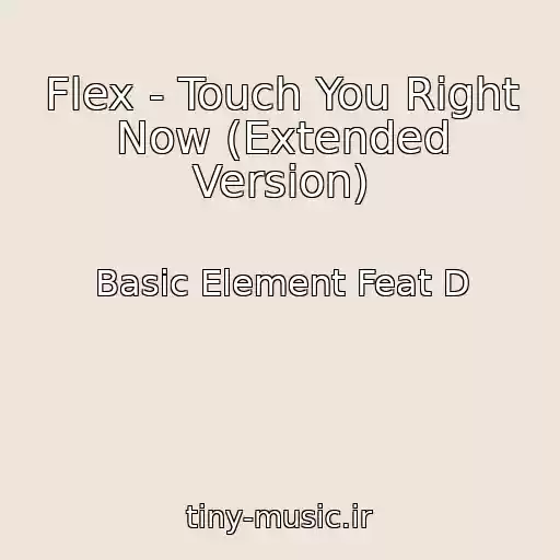 کاور آهنگ Flex - Touch You Right Now (Extended Version) از Basic Element Feat D