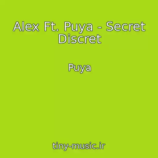 کاور آهنگ Alex Ft. Puya - Secret Discret از Puya