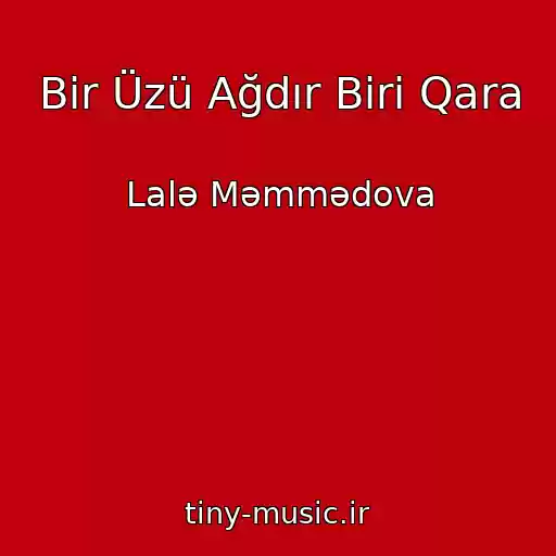 کاور آهنگ Bir Üzü Ağdır Biri Qara از Lalə Məmmədova
