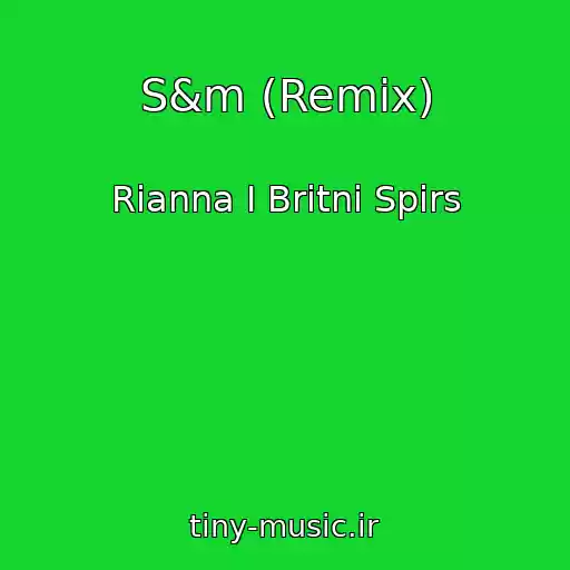 کاور آهنگ S&m (Remix) از Rianna I Britni Spirs