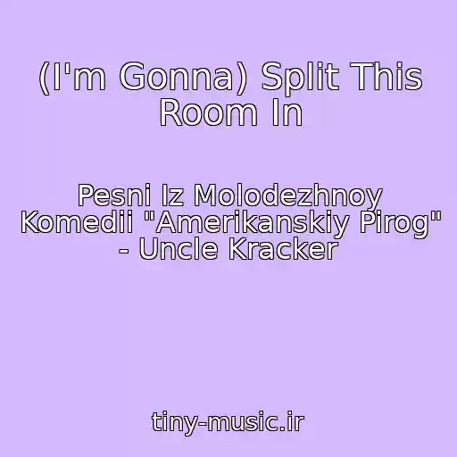 کاور آهنگ (I'm Gonna) Split This Room In از Pesni Iz Molodezhnoy Komedii "Amerikanskiy Pirog" - Uncle Kracker
