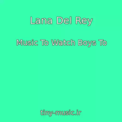 کاور آهنگ Lana Del Rey از Music To Watch Boys To