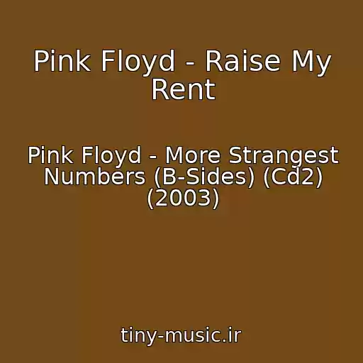 کاور آهنگ Pink Floyd - Raise My Rent از Pink Floyd - More Strangest Numbers (B-Sides) (Cd2) (2003)