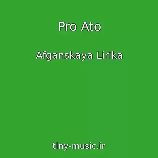 کاور آهنگ Pro Ato از Afganskaya Lirika