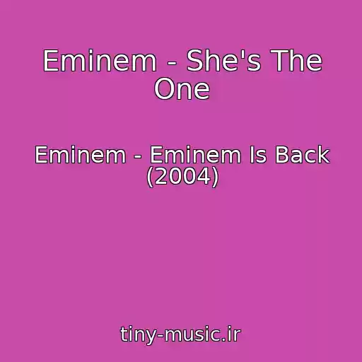 کاور آهنگ Eminem - She's The One از Eminem - Eminem Is Back (2004)