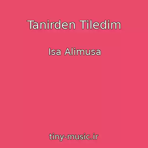 کاور آهنگ Tanirden Tiledim از Isa Alimusa