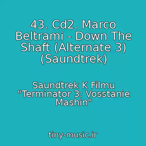 کاور آهنگ 43. Cd2. Marco Beltrami - Down The Shaft (Alternate 3) (Saundtrek) از Saundtrek K Filmu "Terminator 3: Vosstanie Mashin"