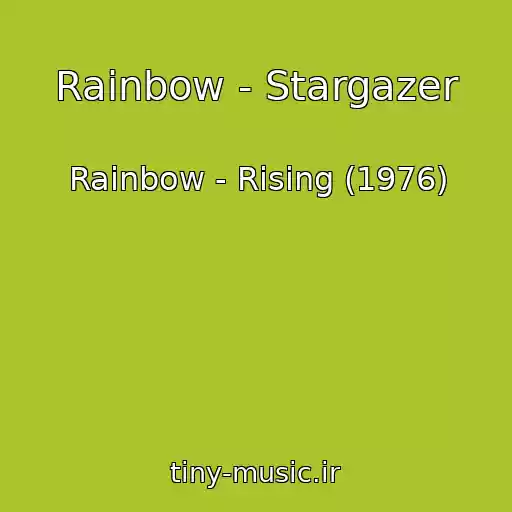 کاور آهنگ Rainbow - Stargazer از Rainbow - Rising (1976)