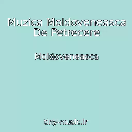 کاور آهنگ Muzica Moldoveneasca De Petrecere از Moldoveneasca