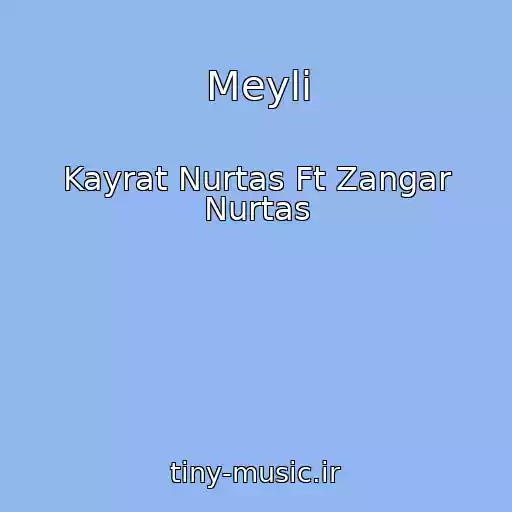 کاور آهنگ Meyli از Kayrat Nurtas Ft Zangar Nurtas