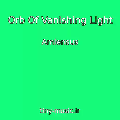 کاور آهنگ Orb Of Vanishing Light از Amiensus