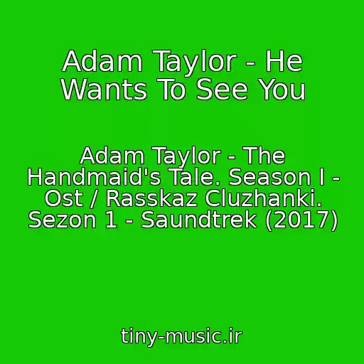 کاور آهنگ Adam Taylor - He Wants To See You از Adam Taylor - The Handmaid's Tale. Season I - Ost / Rasskaz Cluzhanki. Sezon 1 - Saundtrek (2017)