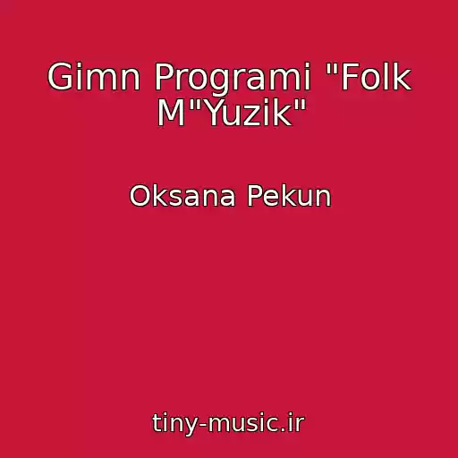 کاور آهنگ Gіmn Programi "Folk M"Yuzіk" از Oksana Pekun