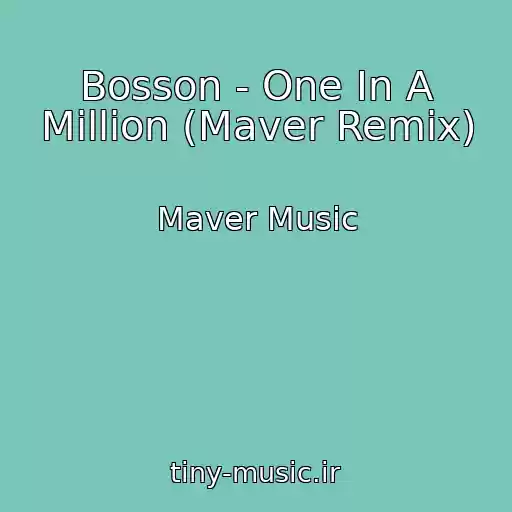 کاور آهنگ Bosson - One In A Million (Maver Remix) از Maver Music